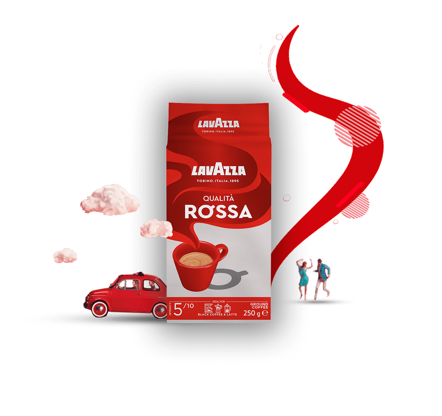 Cafea măcinată Qualità Rossa